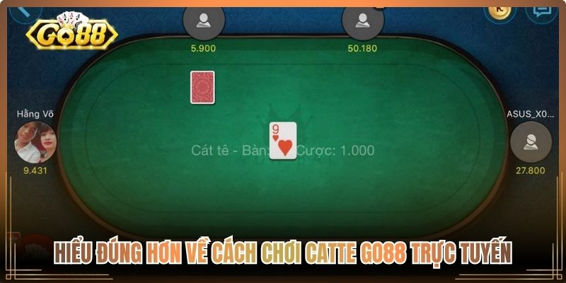 Catte Go88 – Nguyên Nhân Dễ Thua Và Cách Chơi Hiệu Quả 1 Hiểu đúng hơn về cách chơi Catte go88 trực tuyến
