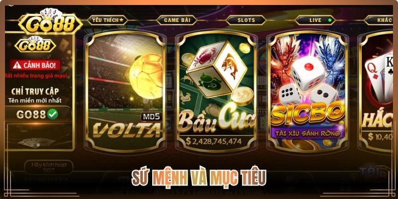Sứ mệnh và mục tiêu