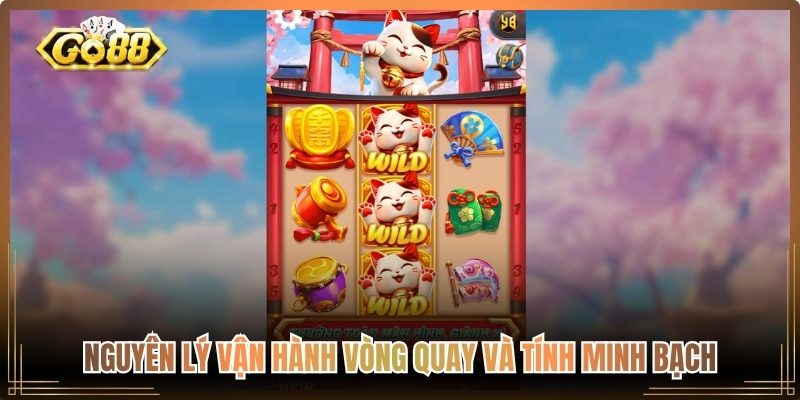 Mèo Sinh Tài Go88 – Trải Nghiệm Slot Chiêu Tài Hấp Dẫn 2 Nguyên lý vận hành vòng quay và tính minh bạch