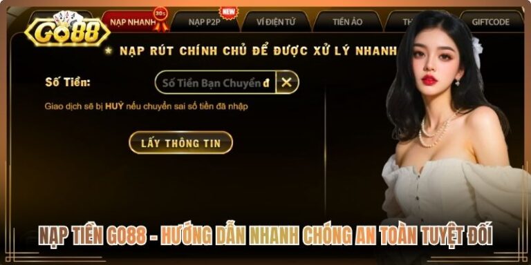 Nạp tiền Go88